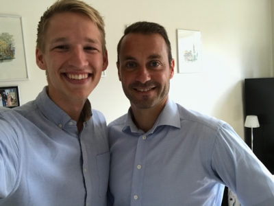 Richard Engelholm og Niels Vium